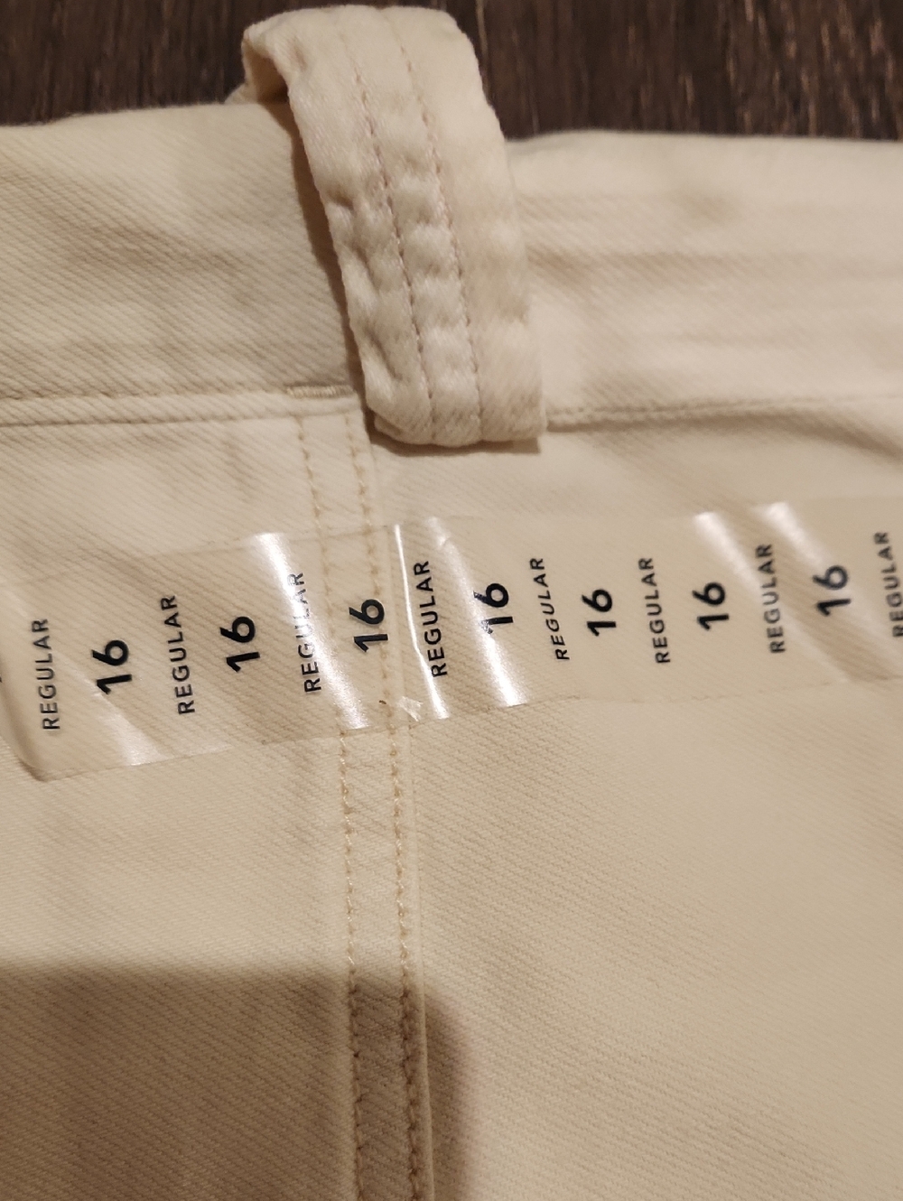 ❤️ NWT! AMERICAN EAGLE SUPER HIGH RISE BAGGY WIDE LEG UTILITY JEANS / PANTS, 16 - Picture 6 of 8